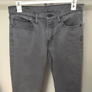 Classic Gray Slim Fit Jeans for Men